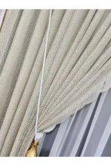 Vizyon örme model sık pile tek kanat fon perde